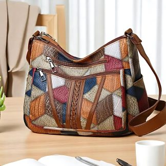 Women's Vintage Colorful Crossbody Bag